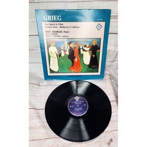Grieg Concerto In A Minor Utah Symphony 12" Vinyl Record